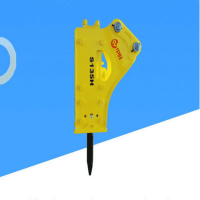 OEM 135 Bit Rod Hydraulic Crushing Hammer SYB80 Triangular Type For SY195/205/SY215