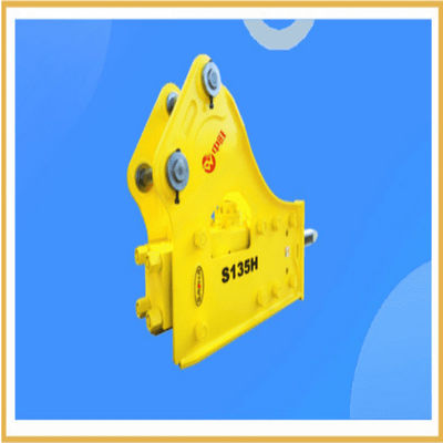 135 Bit Rod Hydraulic Crushing Hammer SYB80 Triangular Type For SY195/205/SY215