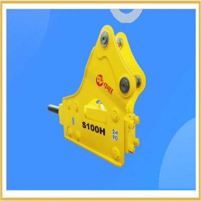 SY115 Excavator Spare Parts Crushing Hammer SYB50 Triangular Type 100 Bit Rod