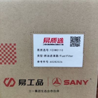 60282026 Sany Fuel Filter  SY195C9/SY205C9/SY215C9 Apply To 4M50