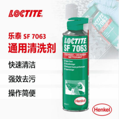 Solvent Type Loctite Sf 7063 Cleaner Fast Volatilization Less Residue 400ml